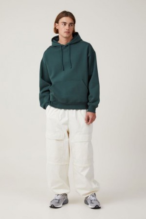 Cotton On Parachute Super Baggy Men's Pants Ecru | DO0Iibq2Cfp