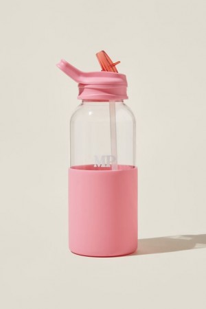 Cotton On Personalised 1 Litre Sip Lid Drink Men's Water Bottles Pink | vHvrtqxnP0n