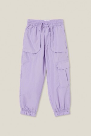 Cotton On Peta Parachute Girls' Pants Purple | yja5eqj9jDh