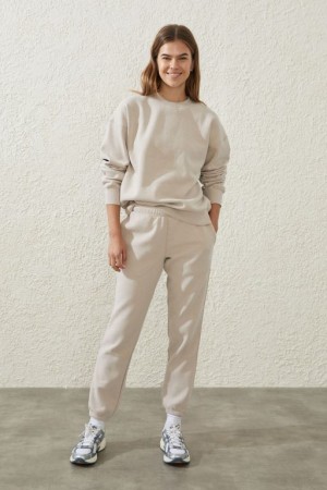 Cotton On Plush Essential Gym Track Women's Track Pants Core | CHUajiFygyQ