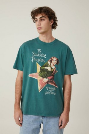 Cotton On Premium Loose Fit Music Men's Graphic T-Shirts Lcn | zN4yTUzoPFZ