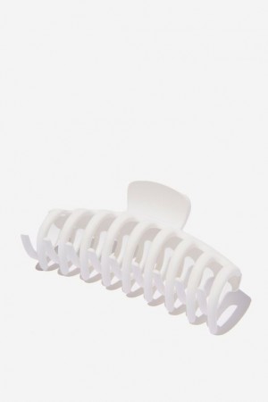 Cotton On Rachel Hair Claw Women's Hair Accessories White | aiXxXN1TxVn