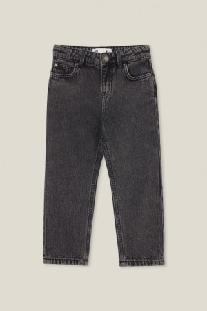 Cotton On Regular Fit Boys' Jeans Black | YNeFDEelYA6