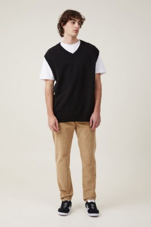 Cotton On Relaxed Tapered Men's Jeans Pebble | av9sKXs8kvG