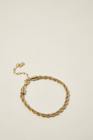 Cotton On Single Bracelet Women's Jewellery Gold | zEmqx3IQN0J