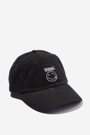 Cotton On Special Edition Dad Men's Caps Black | iLRtvPuAuab