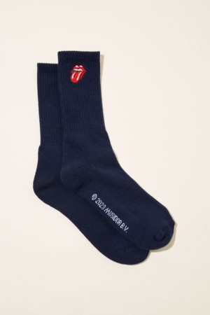 Cotton On Special Edition Men's Socks Navy | jLSaCTyxi2U