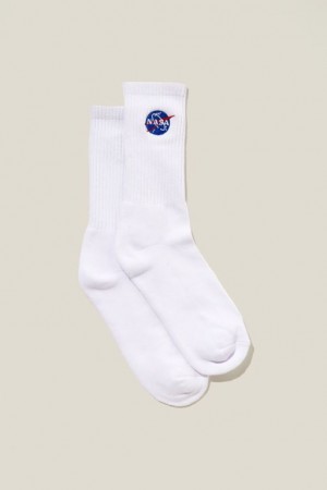 Cotton On Special Edition Men's Socks White | FIfvVj1msxy