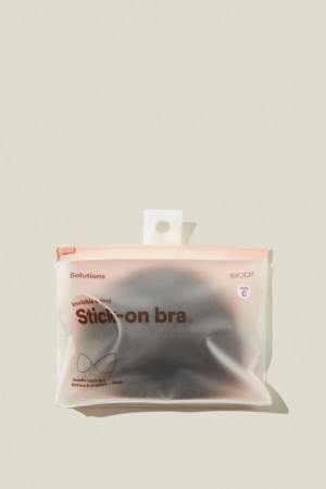 Cotton On Stick Em Up Women's Bras Black | 3zlvNEFQBos
