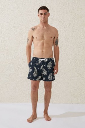 Cotton On Stretch Swim Men's Shorts Black | WcVKqK5lNkW