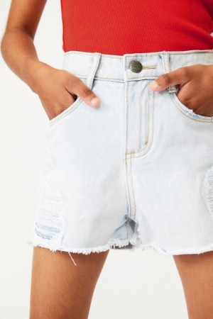 Cotton On Sunny Denim Girls' Shorts Wash | S3H2LAe7G2F