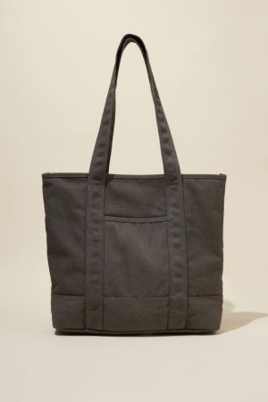 Cotton On The 91 Tote Women's Bags Grey | wbVu5bVH8f2