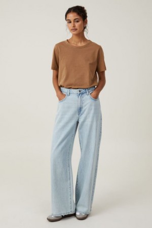 Cotton On The Classic Organic Women's T Shirts Washed | c8cvxvTmMIU