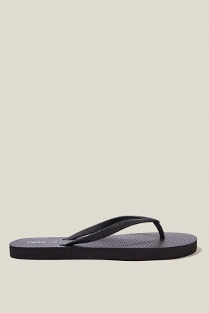 Cotton On The Rubi Flip Flop Women's Sandals Black | VeMI56FKQaf