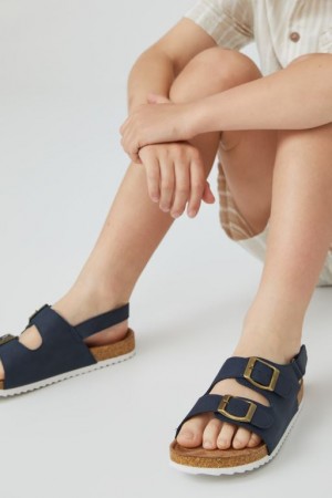 Cotton On Theo Sandal Girls' Sandals Navy | R1zs2vlhBTK