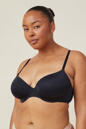 Cotton On Ultimate Comfort Full Coverage Women's Bras Black | zObThzjyZ5q