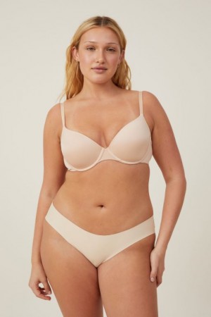 Cotton On Ultimate Comfort Women's Bras Frappe | h9699Y0YkMI