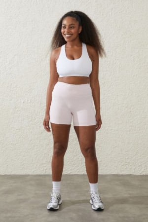 Cotton On Ultra Soft Yoga Women's Bike Shorts Pink | lRnwcUQBo7a