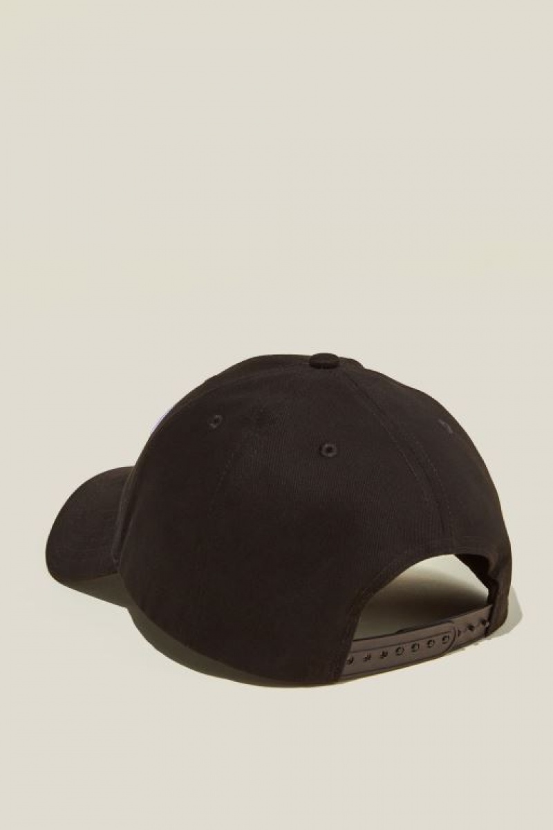 Cotton On 6 Panel Ball Men's Caps Black | MhIgKQoqPky