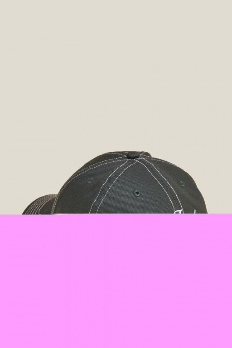 Cotton On 6 Panel Ball Men's Caps Green | F9JgfvKdiHf