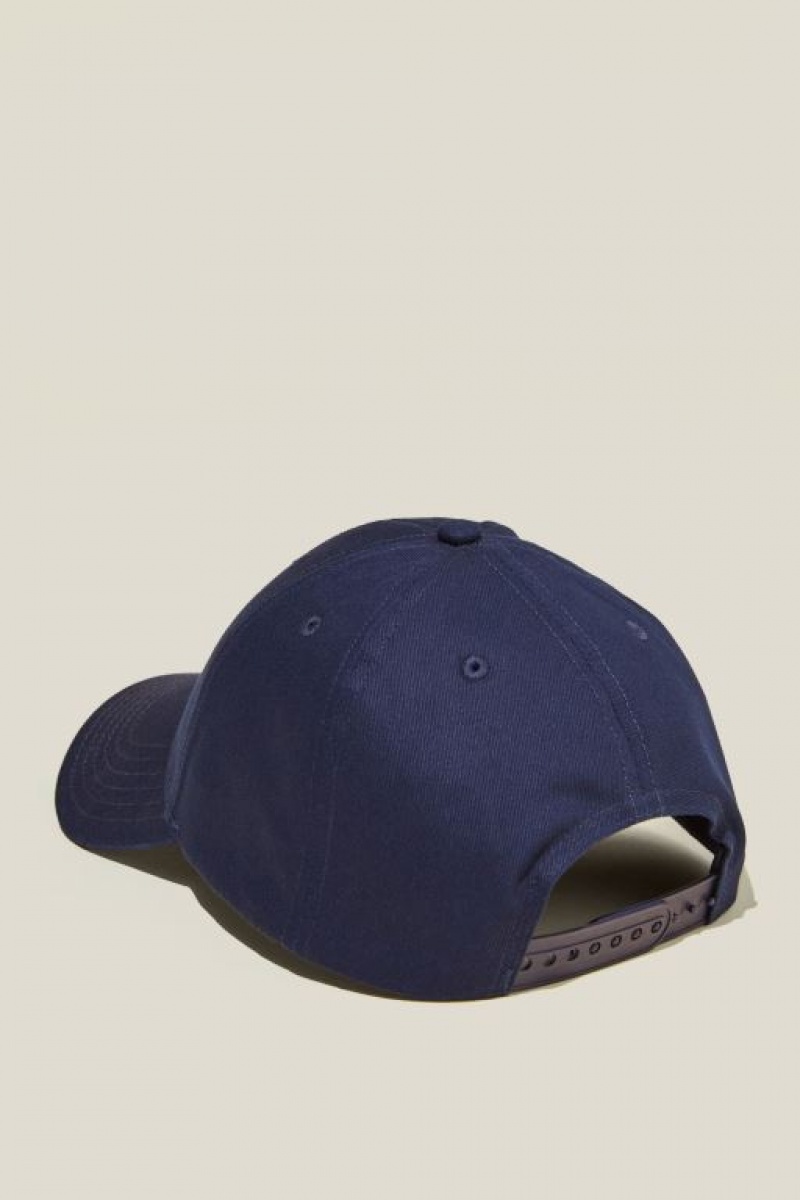 Cotton On 6 Panel Ball Men's Caps Navy | rRSEX9HKviI