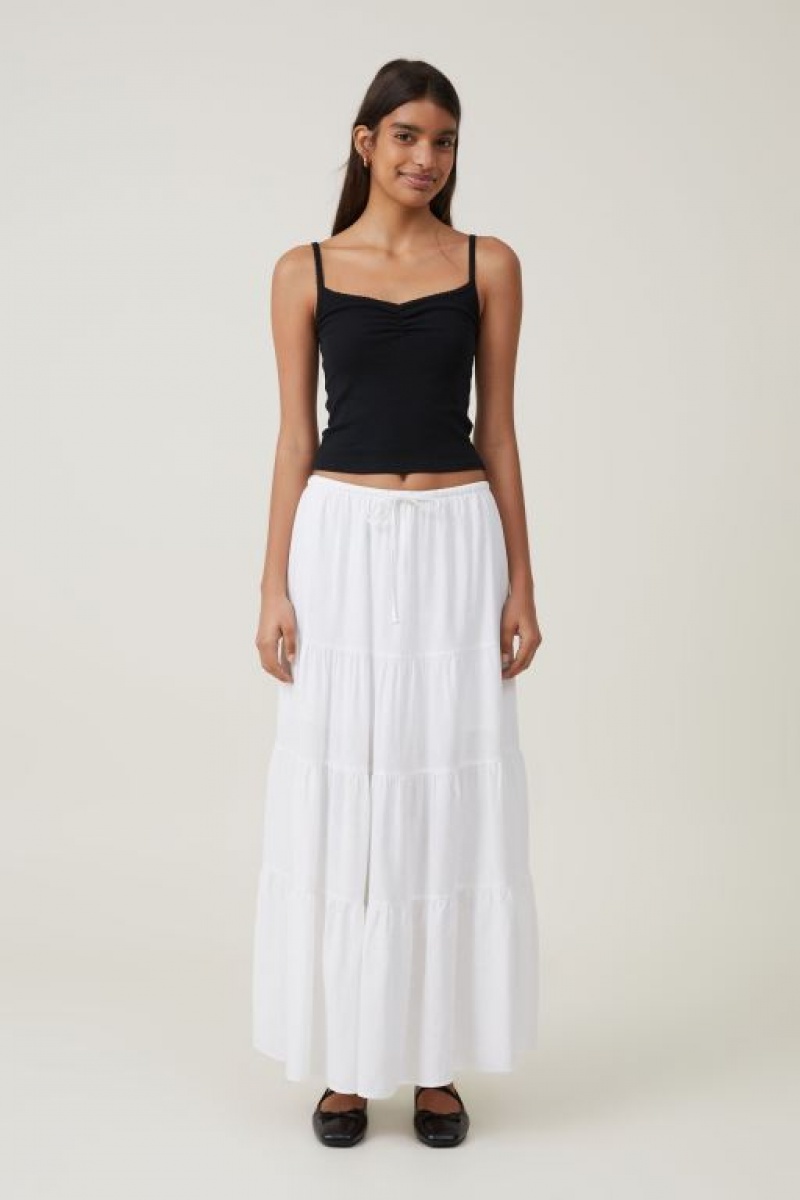 Cotton On 90 S Strappy Women's Cami Black | E3q8LEkRb5o