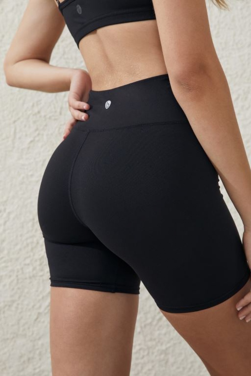 Cotton On Active Core Women's Bike Shorts Black | wEswGjvNnlD