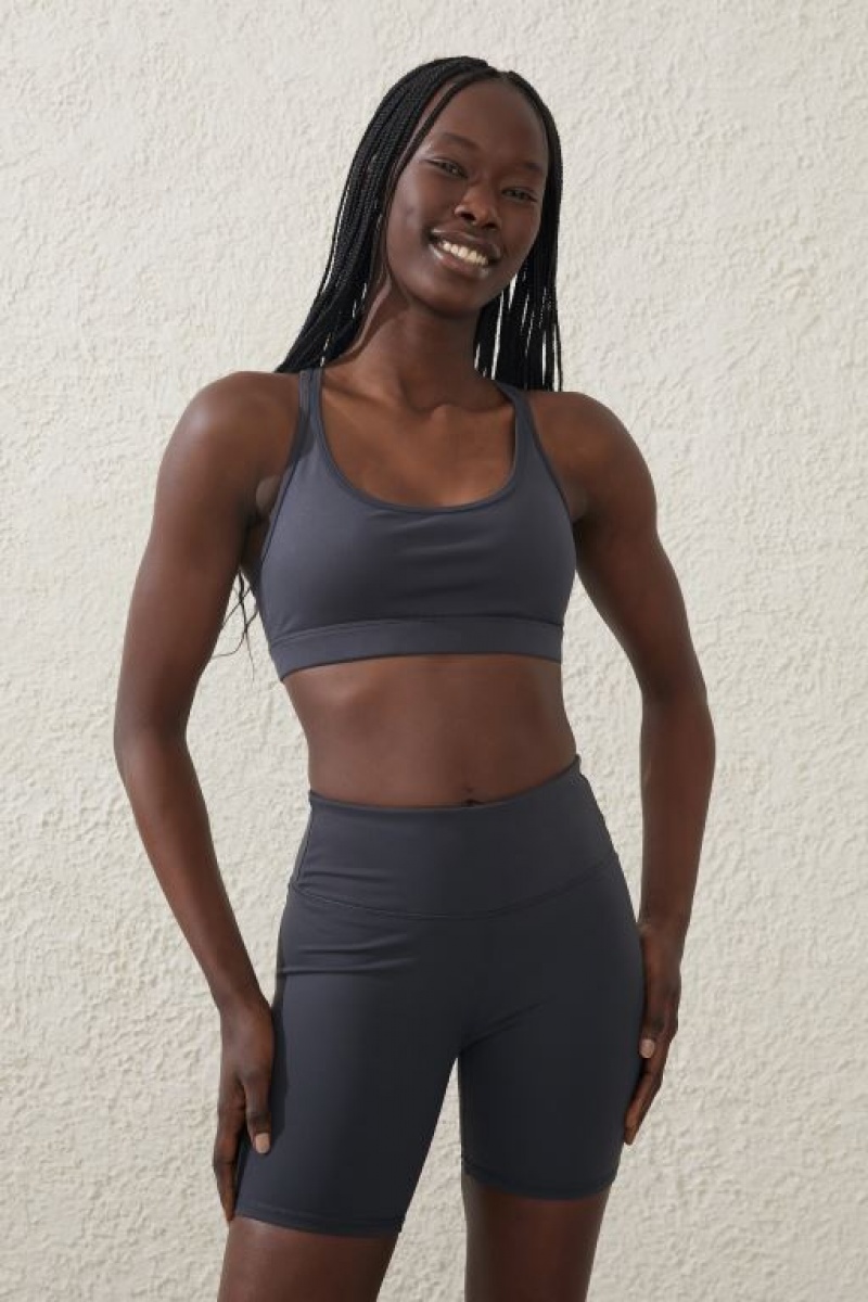Cotton On Active Core Women's Bike Shorts Blue | 1YNtkf7Aqm9