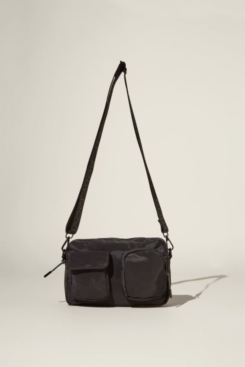 Cotton On Active Crossbody Women's Bags Black | UQlyUDIN6bC