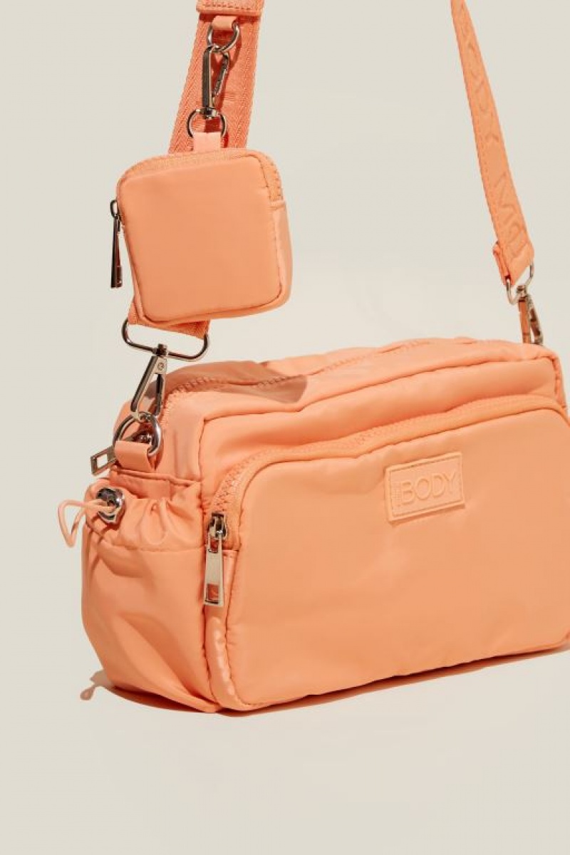 Cotton On Active Essentials Crossbody Women's Bags Peachy | 2qNFsEF60HE