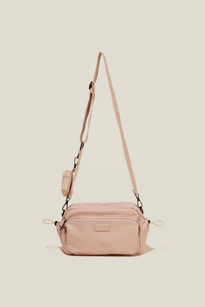 Cotton On Active Essentials Crossbody Women's Bags Light Yellow | vXkwTjEvptH