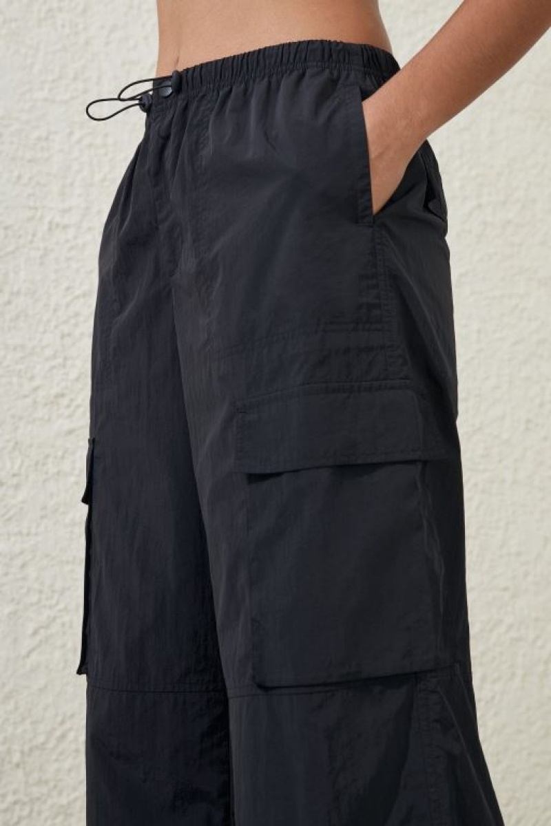 Cotton On Active Utility Women's Track Pants Black | 8qE6yv1YZAP