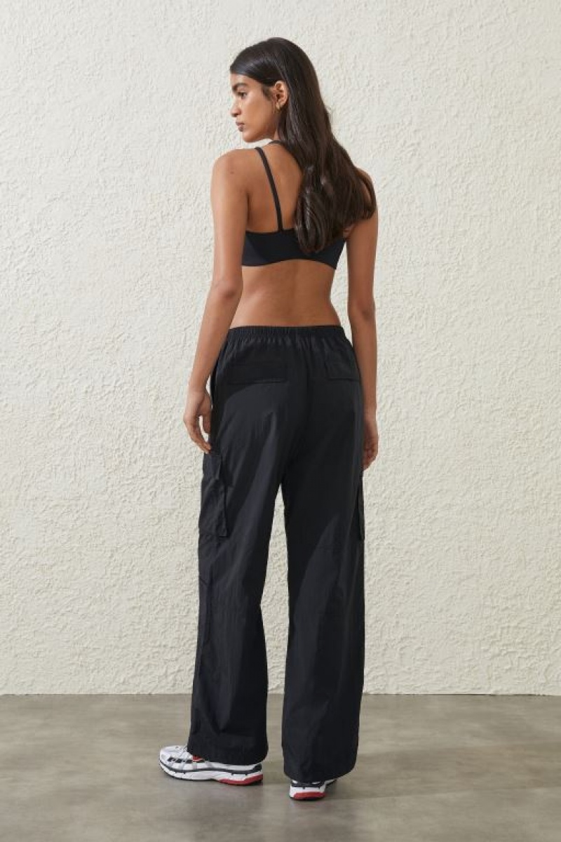 Cotton On Active Utility Women's Track Pants Black | 8qE6yv1YZAP