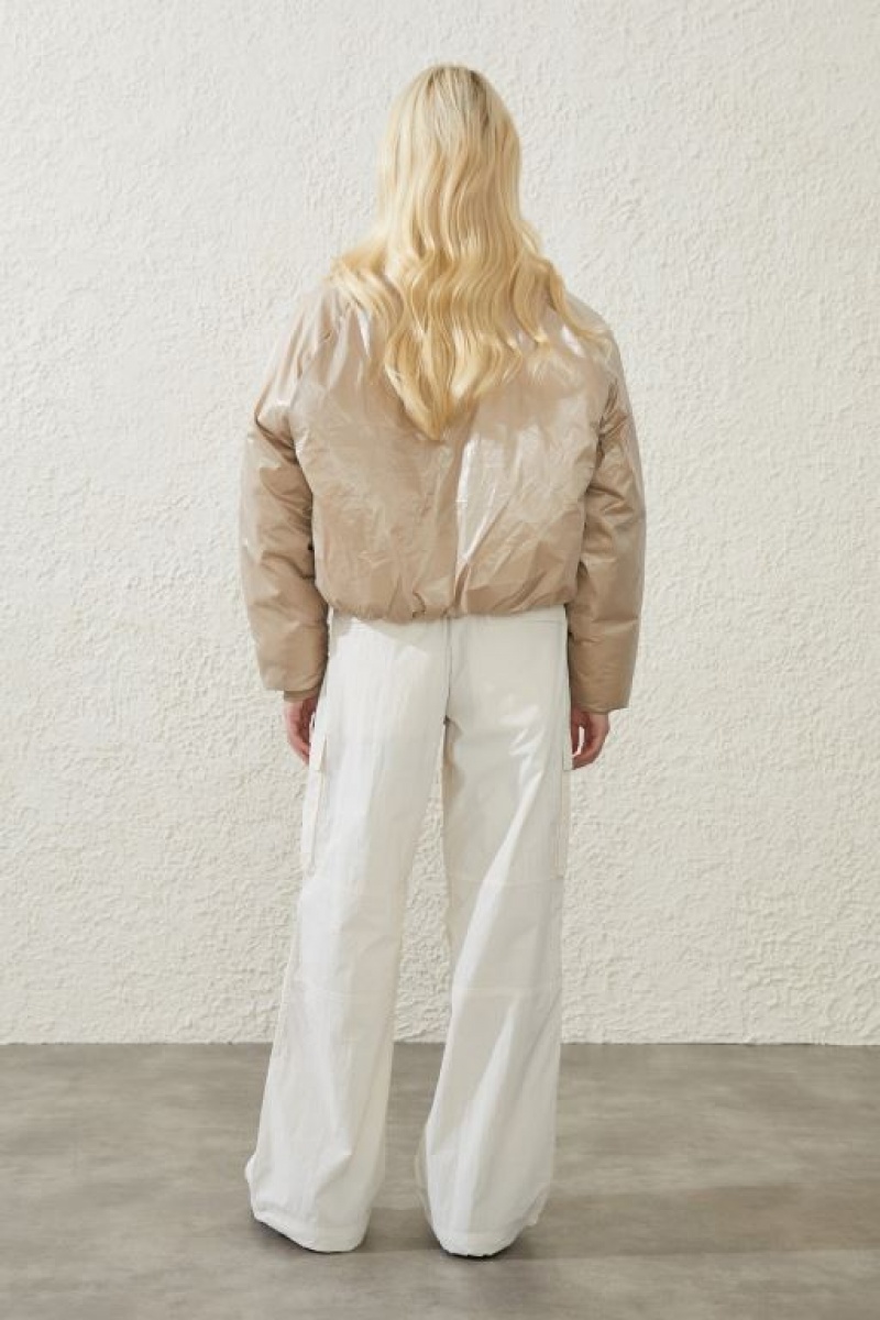 Cotton On Active Utility Women's Track Pants White | 6qdUgOd5owf