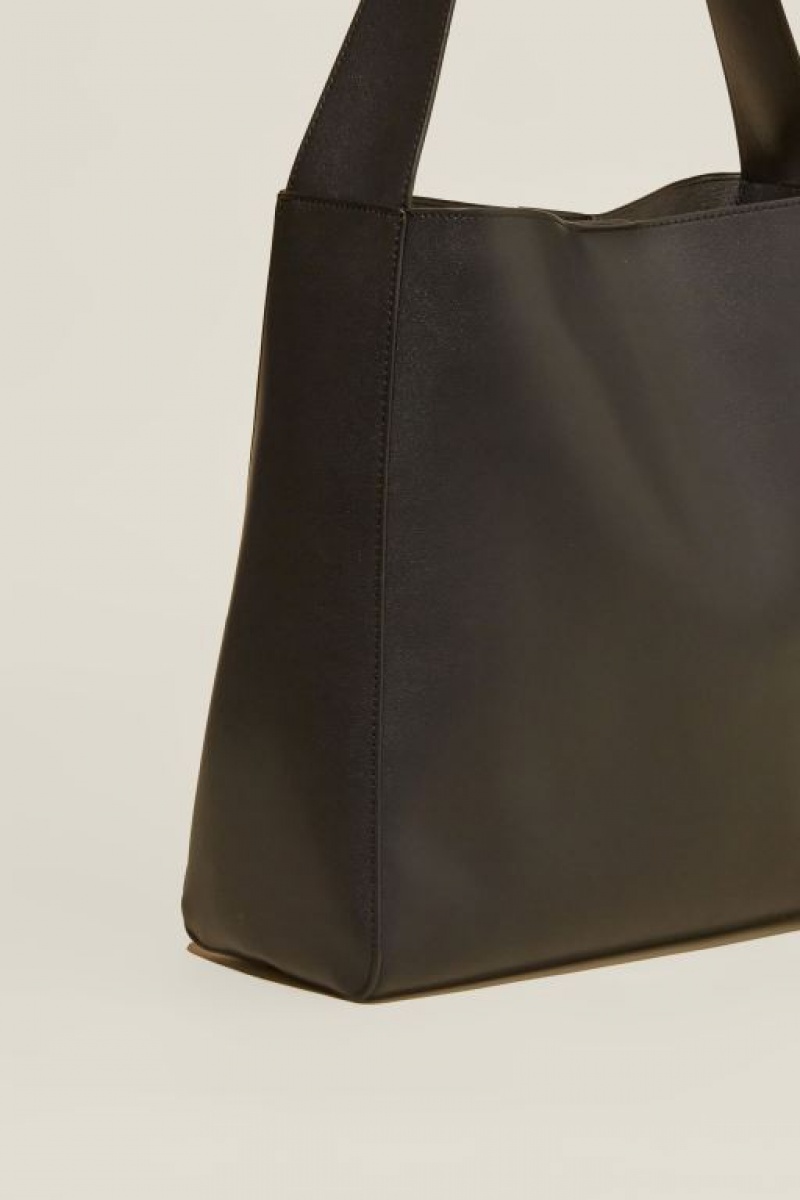 Cotton On Addison Tote Women's Bags Black | kuPSfillMoF