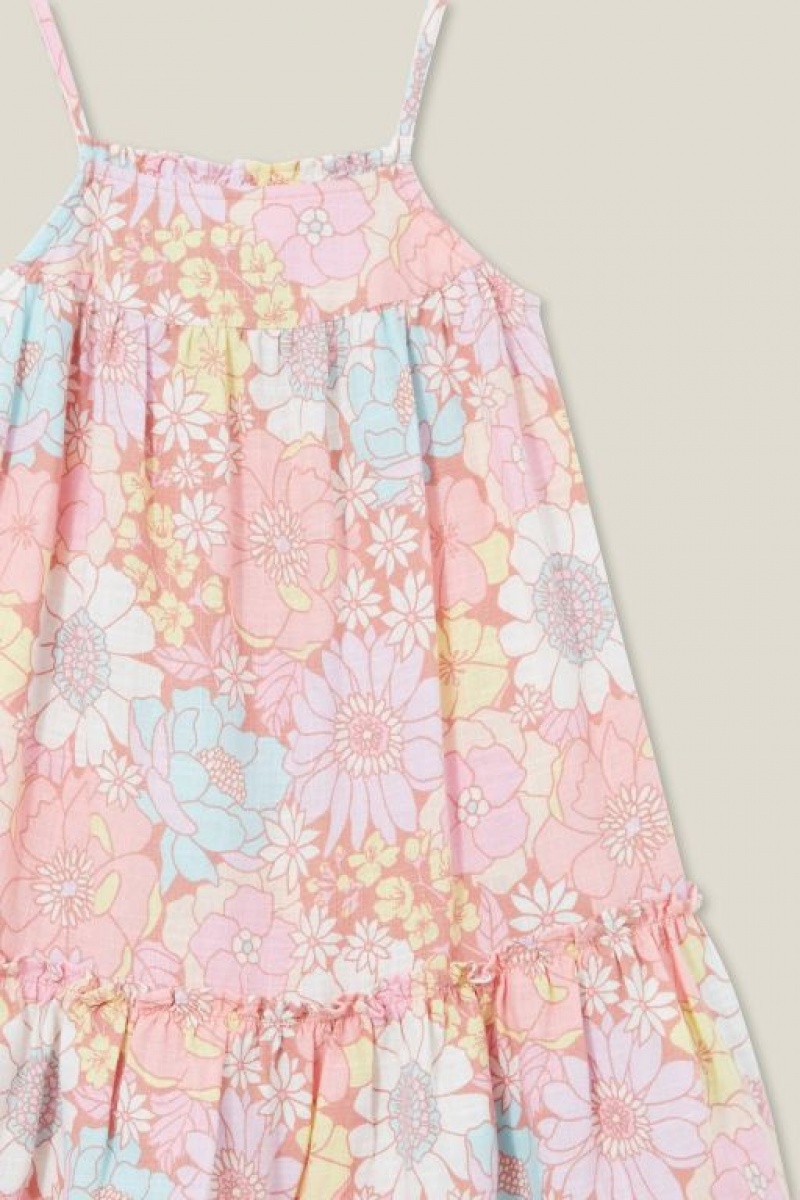 Cotton On Alice Sleeveless Girls' Dress Clay | bRTtDian88Z