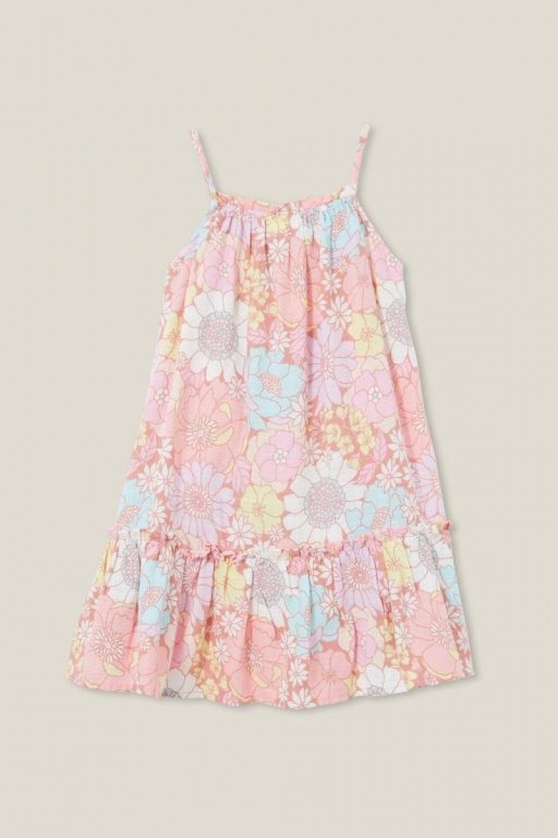 Cotton On Alice Sleeveless Girls' Dress Clay | bRTtDian88Z