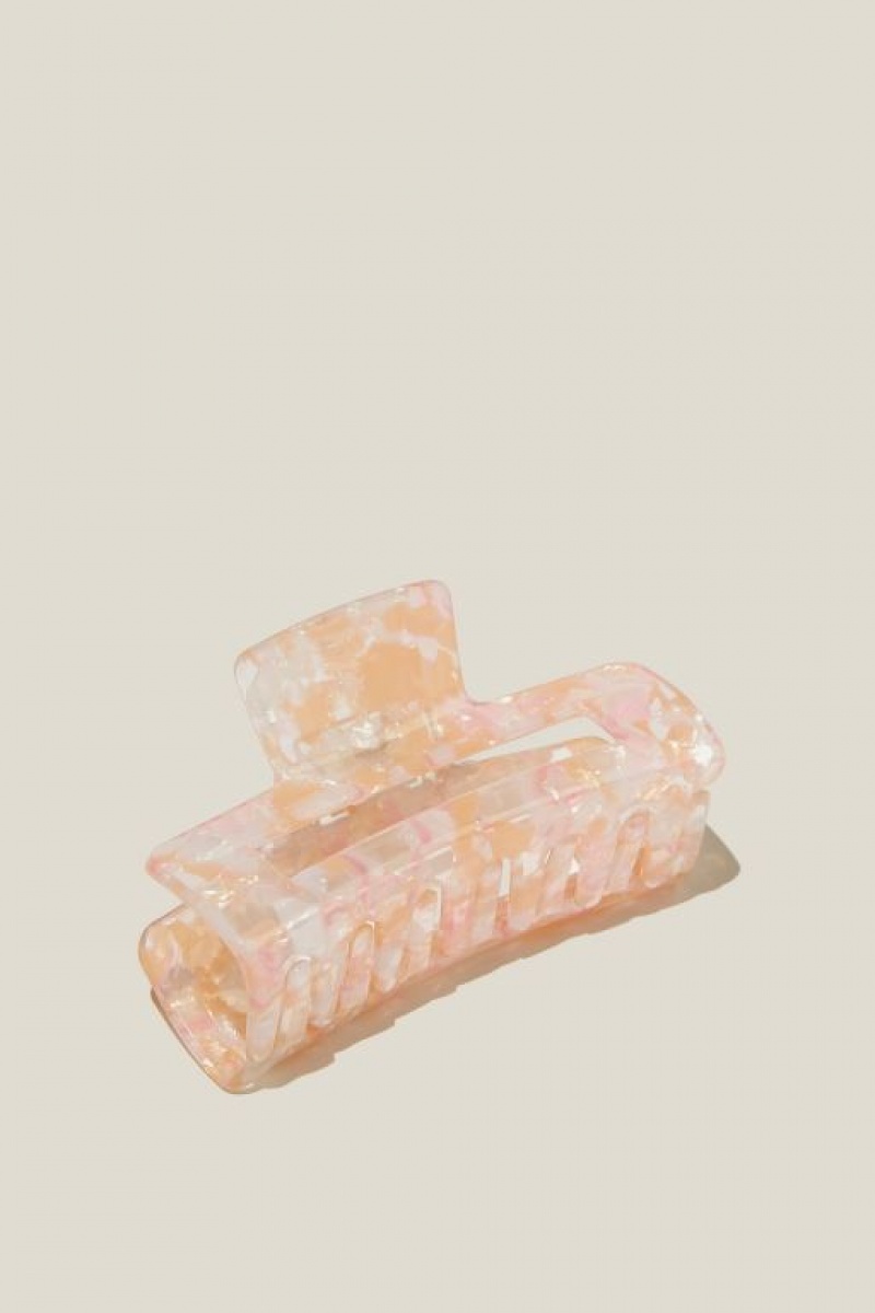 Cotton On Amber Hair Claw Women\'s Hair Accessories Pink | tEdJLEp6iBx