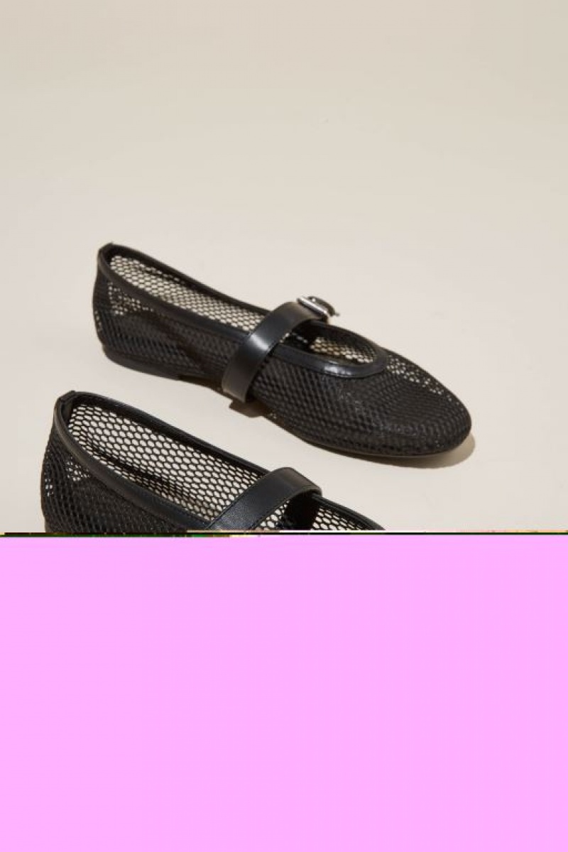 Cotton On Amy Round Mary Jane Ballet Women's Loafers Black | qzgc06O7bvf