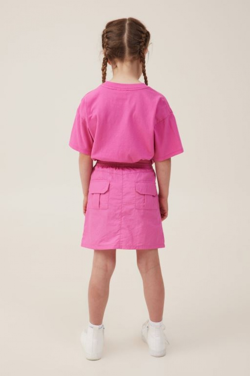 Cotton On Anna Parachute Girls' Skirts Pink | kExtFvjJuit