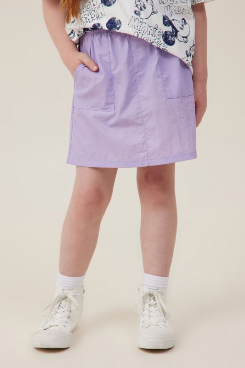 Cotton On Anna Parachute Girls\' Skirts Purple | K0zoJCFqgtc