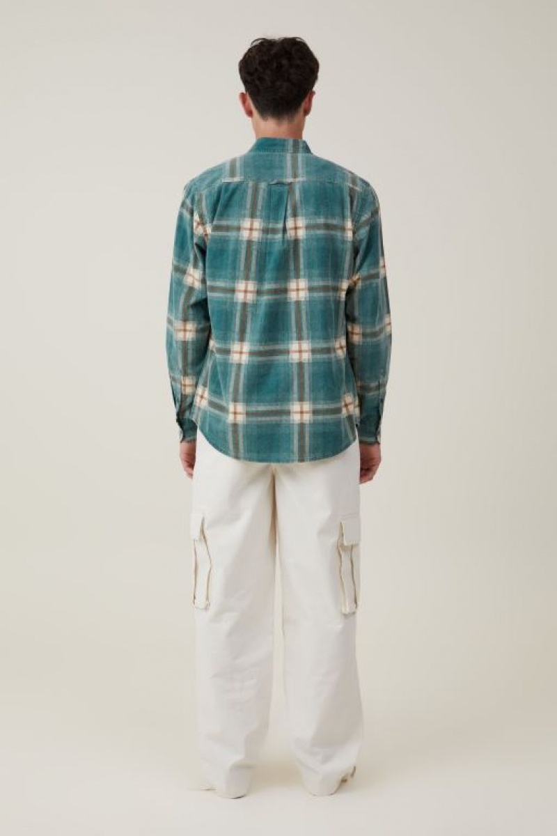 Cotton On Baggy Cargo Men's Pants Ecru | AvIJekc3QoO