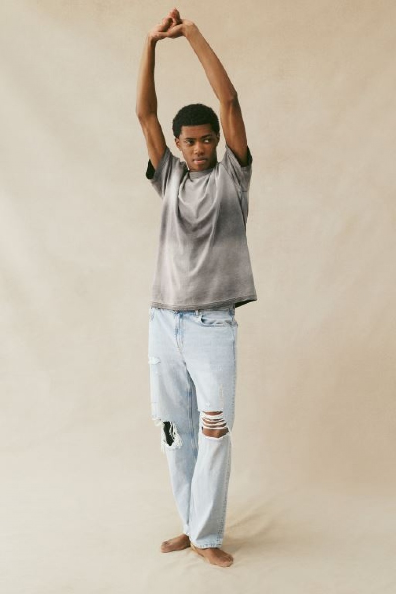 Cotton On Baggy Men\'s Jeans Blue | L7Pv8ByyQWf