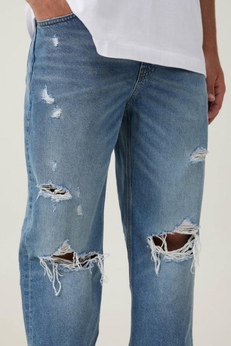 Cotton On Baggy Men's Jeans Blue | bGwze8LAtp0