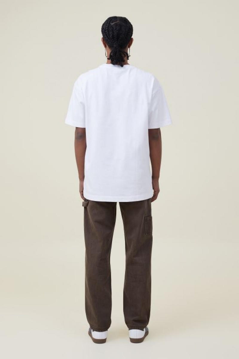 Cotton On Baggy Men's Jeans Chocolate | WC0Md9yqHFN