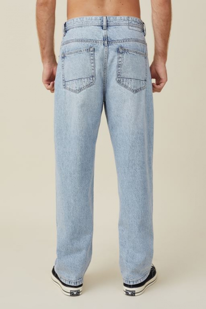 Cotton On Baggy Men's Jeans Light Blue | PFaesvRLiwN