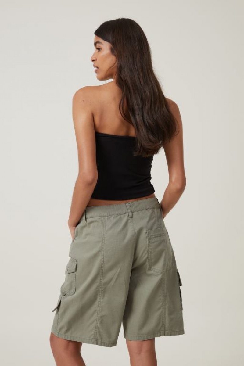 Cotton On Baggy Utility Women's Shorts Woodland | L0Kk5avxxEs