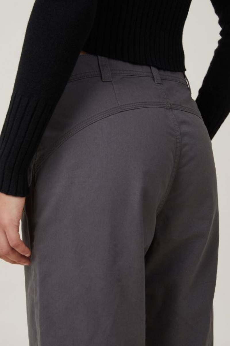 Cotton On Bailey Women's Pants Deep Grey | PNbh6eQnG7B