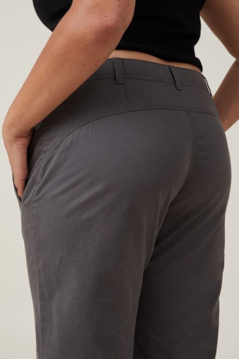 Cotton On Bailey Women's Pants Deep Grey | PNbh6eQnG7B