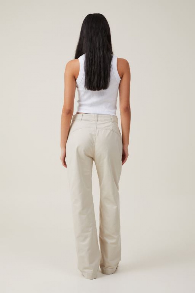 Cotton On Bailey Women's Pants Grey | 4HeWVeK4Kzm
